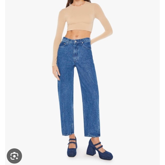 SNACKS! High Waisted Double Stack Ankle Mother Denim - Picture 1 of 7